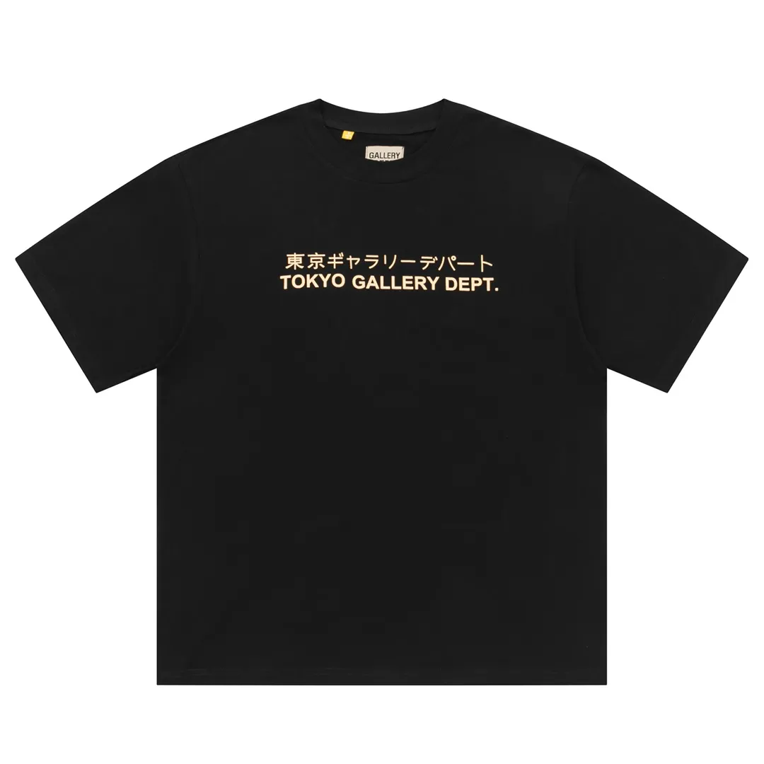 Model D138 Gallery dept American trendy brand printed high street short-sleeved T-shirt. The printing is breathable, soft and non-sticky. After shrinking and shaping, it is soft, comfortable and breathable. It does not pill, fade or deform, S to XL, p106